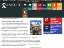 Tablet Screenshot of camelotplaza.hu